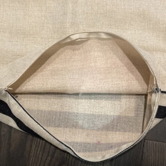 STRIPES Squares Pillow Case 17x17 Soft material - Picture 4 of 4